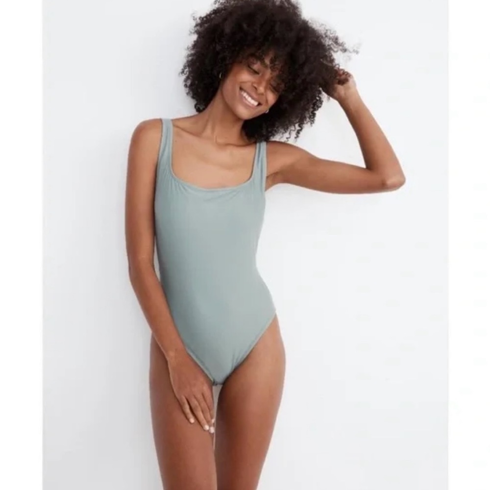 Madewell | NWT Square-Neck One-Piece Swimsuit